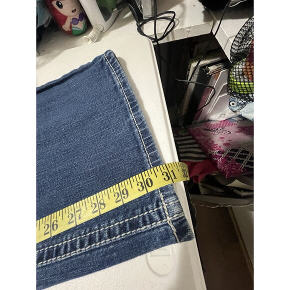 A.N.A Bootcut Blue Denim Trouser Jeans Women’s Size 22W Waist 40 Inseam 31 - Picture 9 of 10
